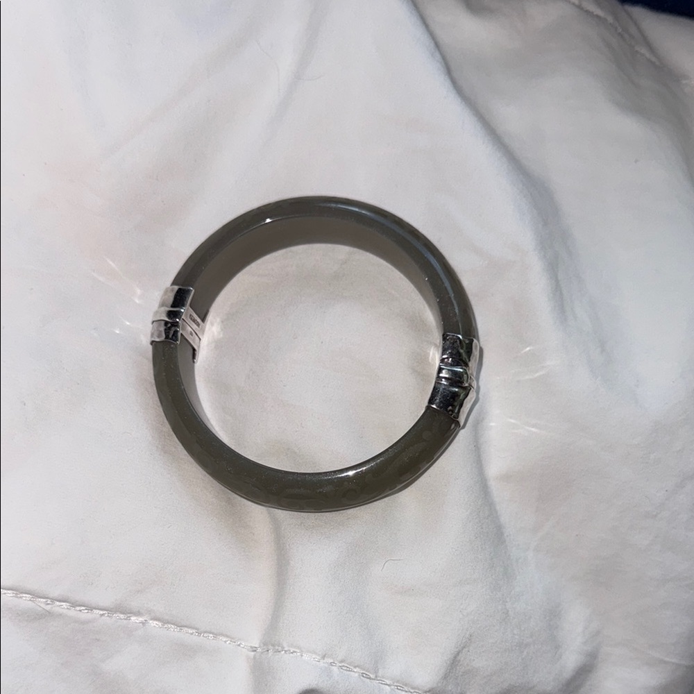 Silpada Gray and Silver Bracelet